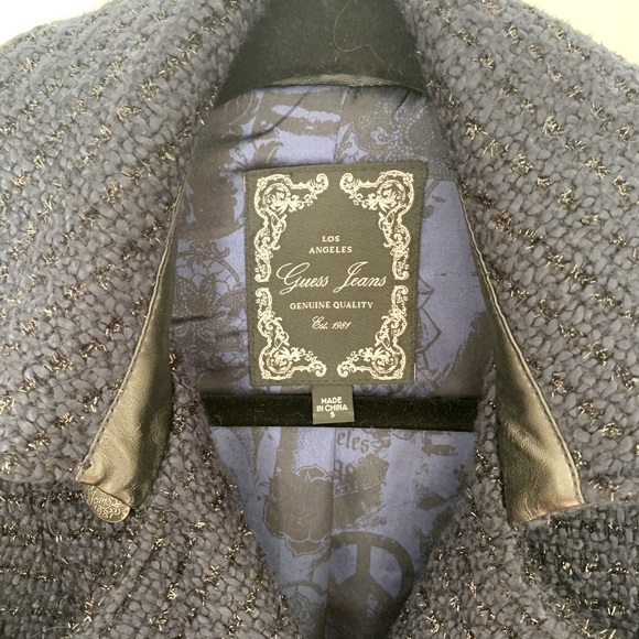 GUESS Tweed Moto Jacket - Picture 4 of 7